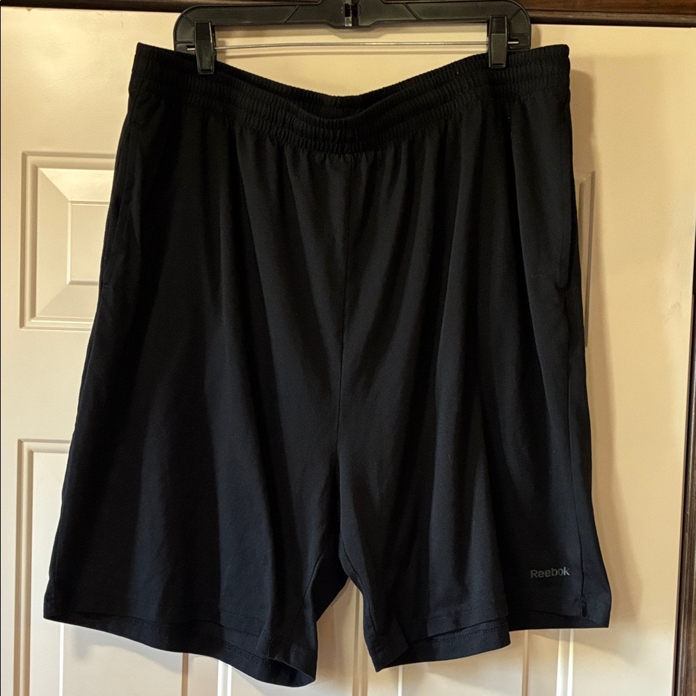 2XL Reebok Men's Black Play Dry Athletic / Lounge Shorts